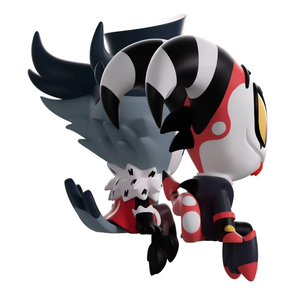 Helluva Boss Vinyl Figures Blitzo & Stolas Monitor Buddiez 5.5 cm